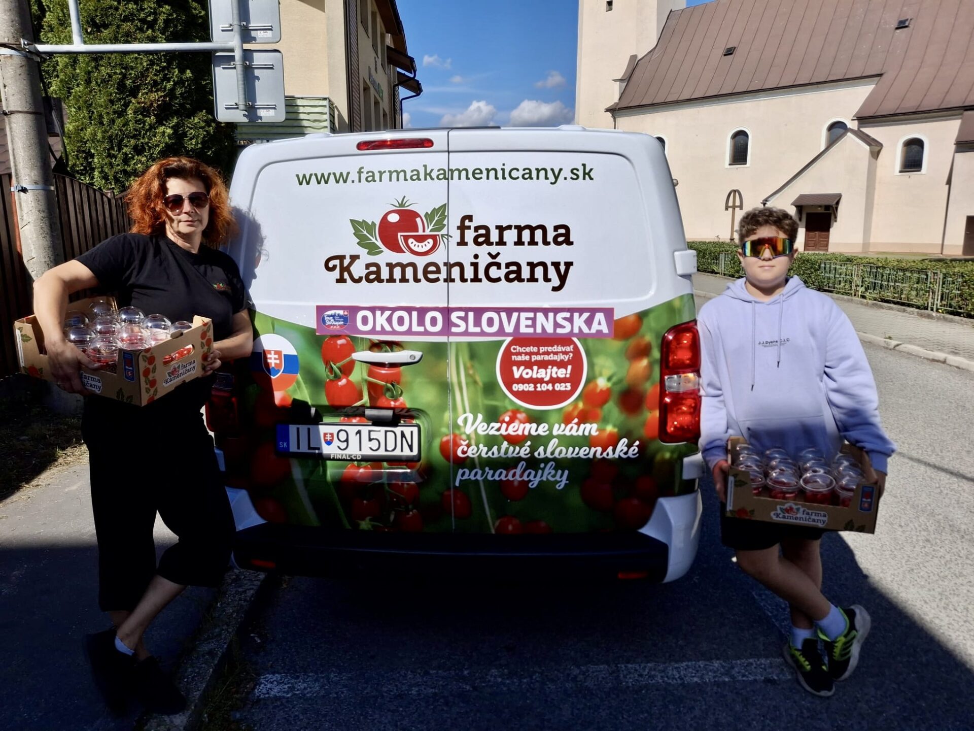 Farma Kameničany opäť súčasťou pretekov Okolo Slovenska 🚴🍅