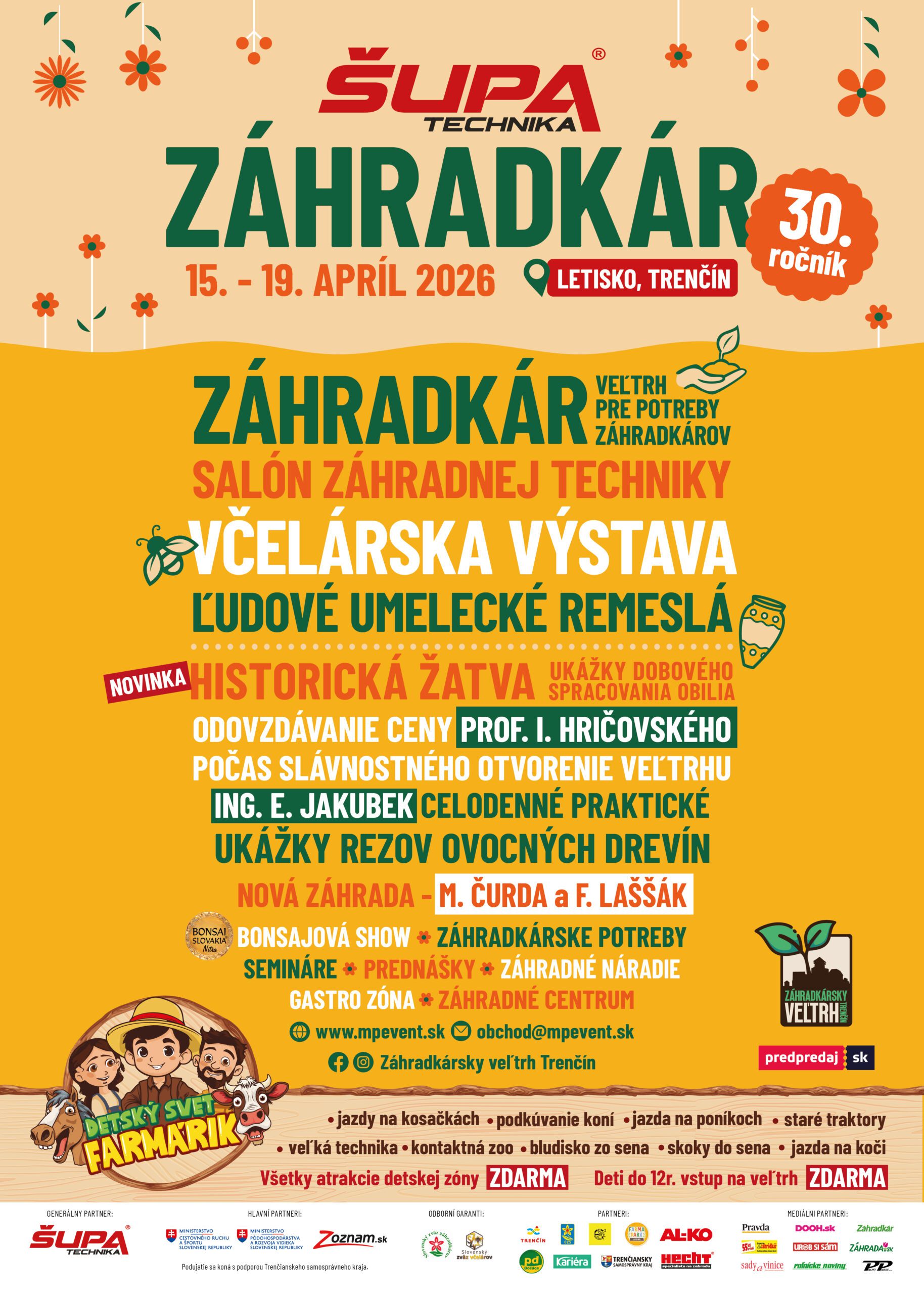 Farma Kameničany opäť na Záhradkárovi v Trenčíne